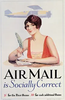Plumed: Woman Writing Letter