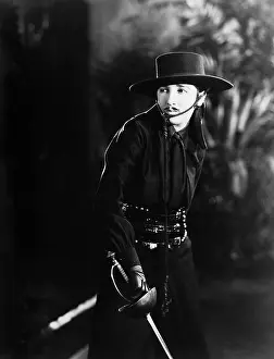 Mustaches: Woman as Zorro
