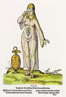Ewer: Woman's Bathing Costume