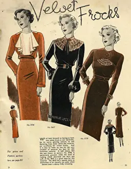 Womanswear: Woman's Sphere, November 1936