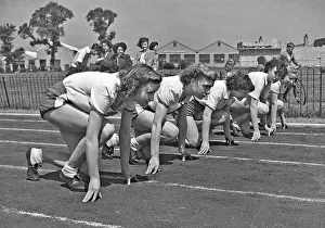 Poised: Women athletes on the starting line