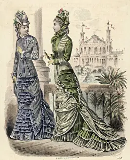 Flounces: Women on Balcony 1878