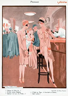 TWO WOMEN IN A BAR 1928