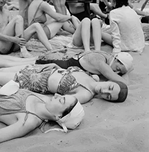 Two Piece: Women - Bathing Suits - Sunbathing