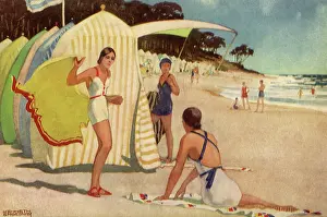 Chats: Three Women on the Beach
