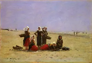 Boudin: Women on the Beach at Berck