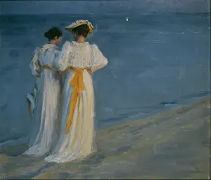 Kroyer: Two Women on the Beach at Skagen