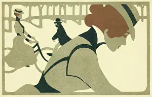 Laskoff: Women on bicycles