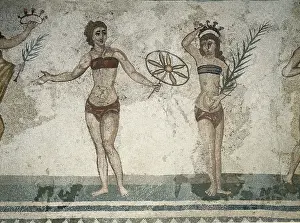Casale: Women in bikinis