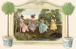 Potted: Women on Bridge