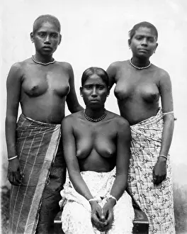 Three women, Ceylon (Sri Lanka)