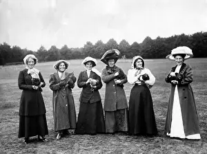 Competitor: Six women in Chicken Stealing Competition