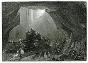 Northumbrian: Women in Coal Mine - 1830s
