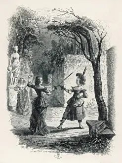Disagreement: WOMEN DUELLING 19C
