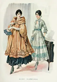 Sumptuous: Women in elegant clothing