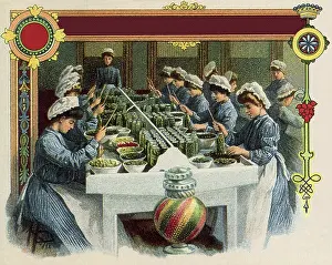 Aprons: Women in Factory