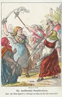 Jorgel: Two women fight each fruit