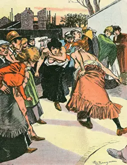 Bedside: WOMEN FIGHTING/1905