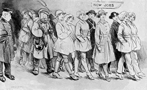 Redundant: Women finding themselves suddenly unemployed in 1918