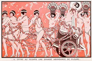 Glorification: WOMEN WITH FLOWERS 1926