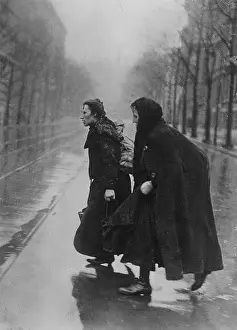Backpacks: Women on a foraging trip, 1919