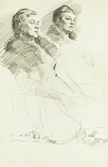 Furs: Two women in furs