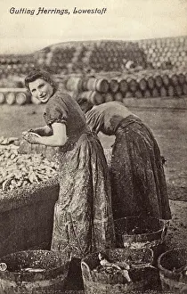 Pickled: Women gut Herring - Lowestoft, Suffolk