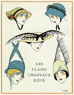 Toque: Women hats 1914