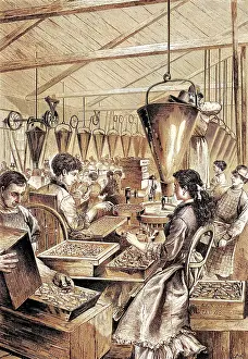 WOMEN MAKING BULLETS