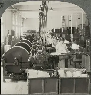 Stereoscope: Women - Occupations - Industry - Silk