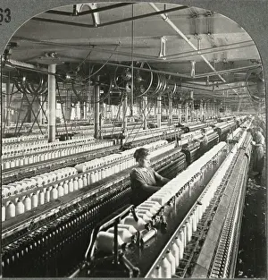 Spools: Women - Occupations - Industry - Textiles