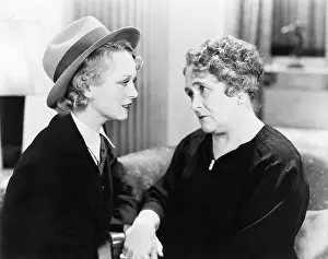 Sincerity: Two women, one older, talking with each other and
