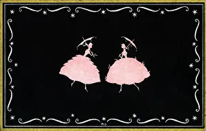 Voluminous: Two Women with parasols