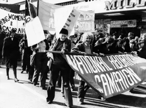 Abortion: Women at pro-abortion demonstration