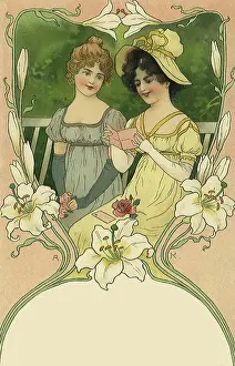 Inset: Women Read Letter