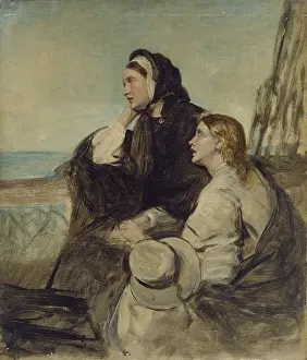 Farewells: Two Women seated on Deck
