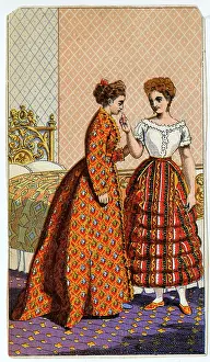 Salts: Two women with smelling salts