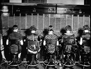 Headphone: Women Switchboard Operators