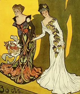 Bowing: Two women taking a curtain call