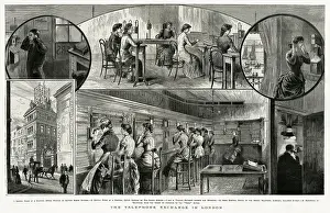 Switchboards: Women telephone operators 1883