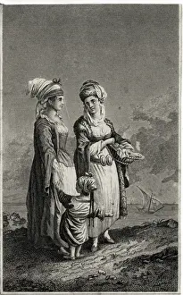 Aegean: Women of Tina (Tinos) island, Greek Archipelago