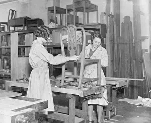 Upholsterers: WOMEN UPHOLSTERERS