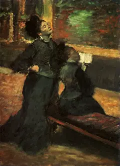 Regarding: Women Visit Museum, by Degas