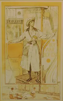 Standish: Women War Work WW1 Bus Conductor