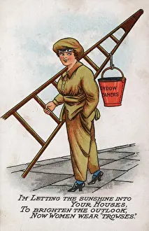 Outlook: Women Window Cleaner WW1