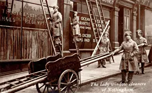 Women Work WW1 Window Cleaners