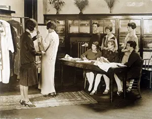 Dressmakers: WOMEN WORKING