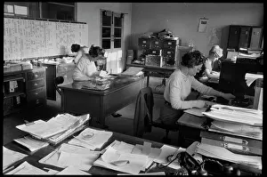 Millfield: Women working in the office at the Wear Flint
