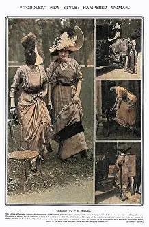 Swaying: Women's clothing in 1910