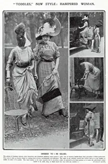 Swaying: Women's clothing in 1910